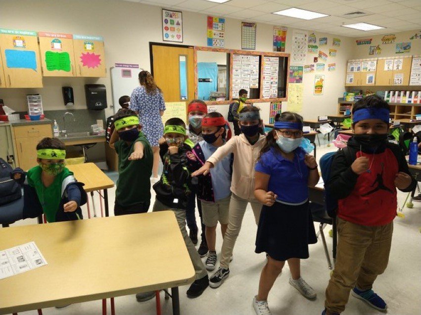 Math Ninjas are on the campus at EPE!